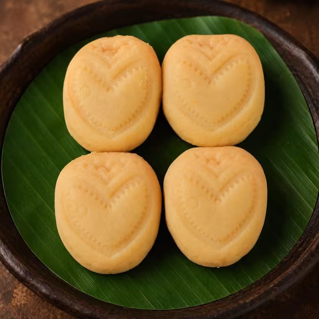 Khir shondes kheer-glazed sandesh - Manha Sweets Bogura